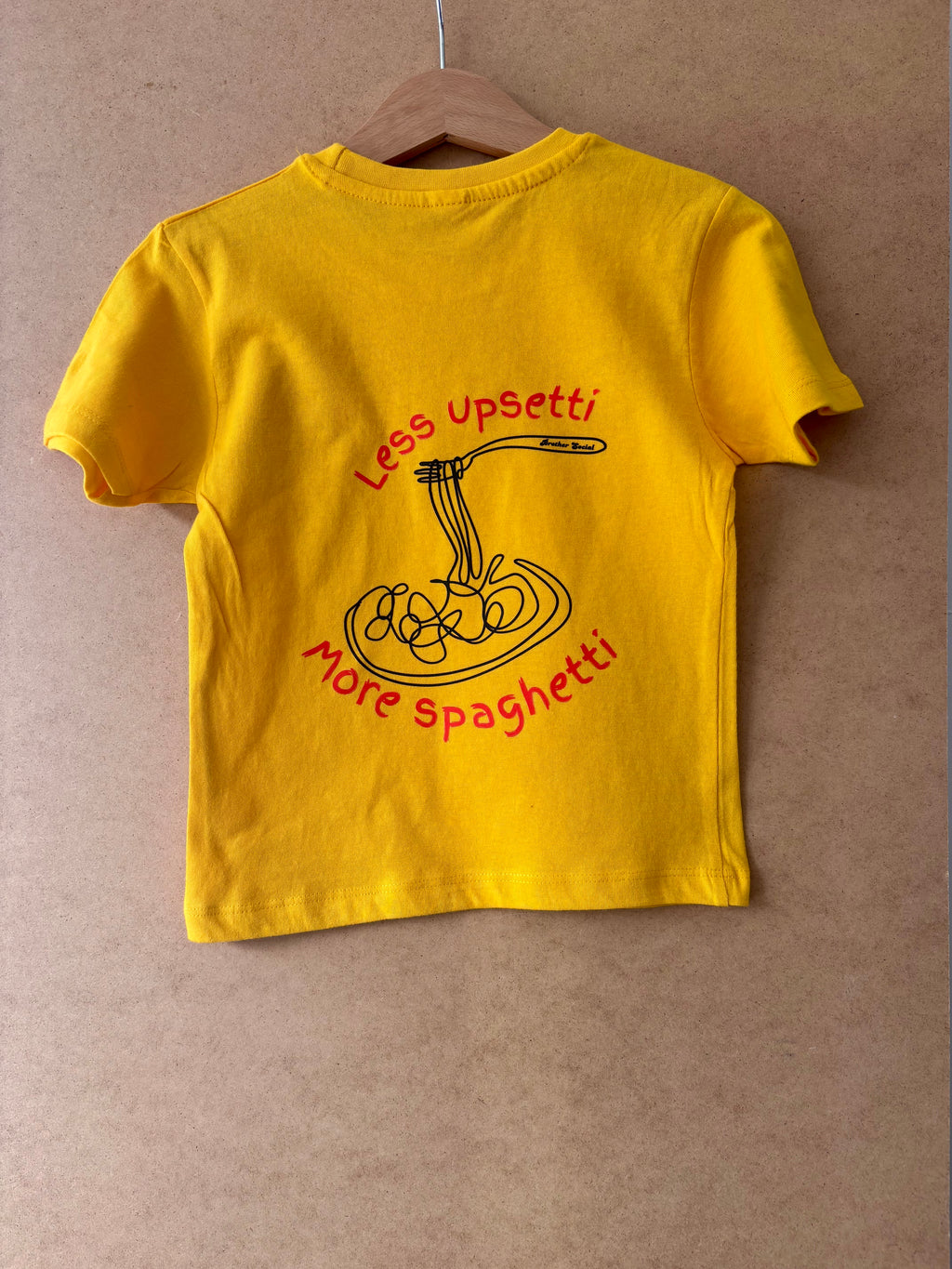 Less Upsetti More Spaghetti T-shirt